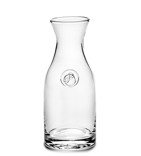 Clear Glass Carafe Pitcher by Sempre