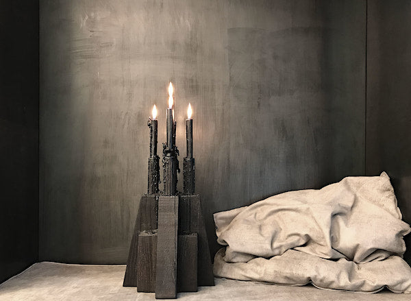 Bunker Candle Holder by Arno Declercq